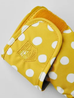 Hestra Kid's Hygge Vanter, Saffran Print