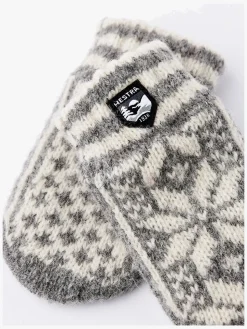 Hestra Kid's Nordic Vanter, Grey/Offwhite