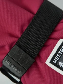 Hestra Kid's Wool Terry Vanter, Fuchsia