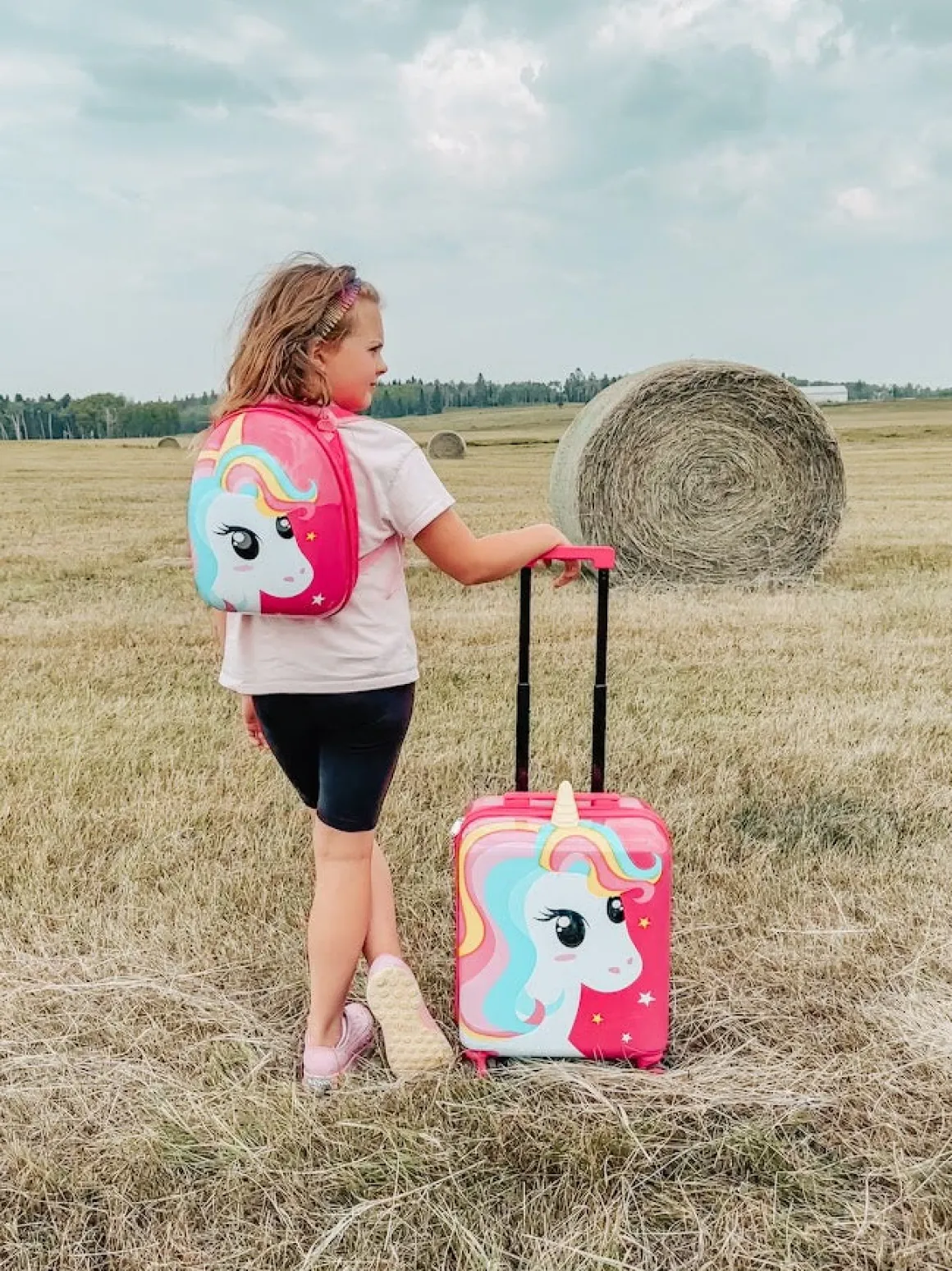 Heys Super Tots Set Kuffert & Rygsæk, Unicorn