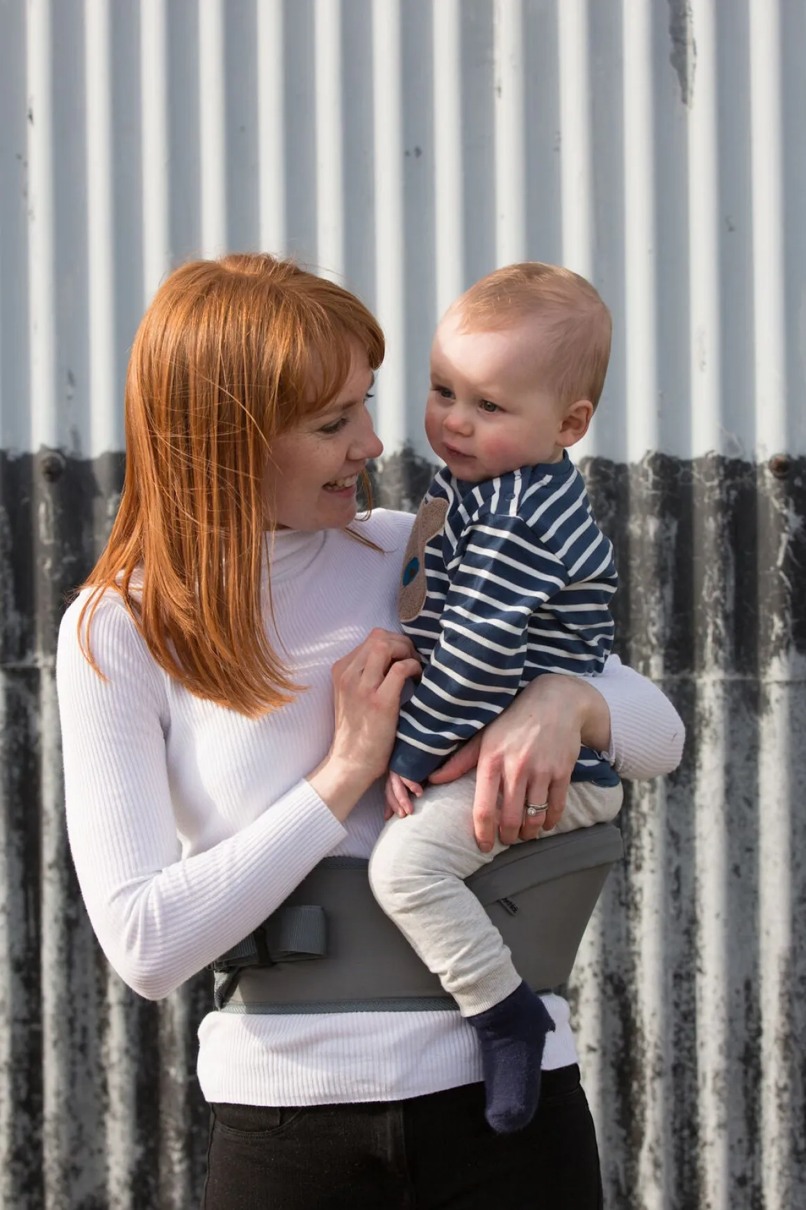 Hippychick Hoftesæde, Denim Blue