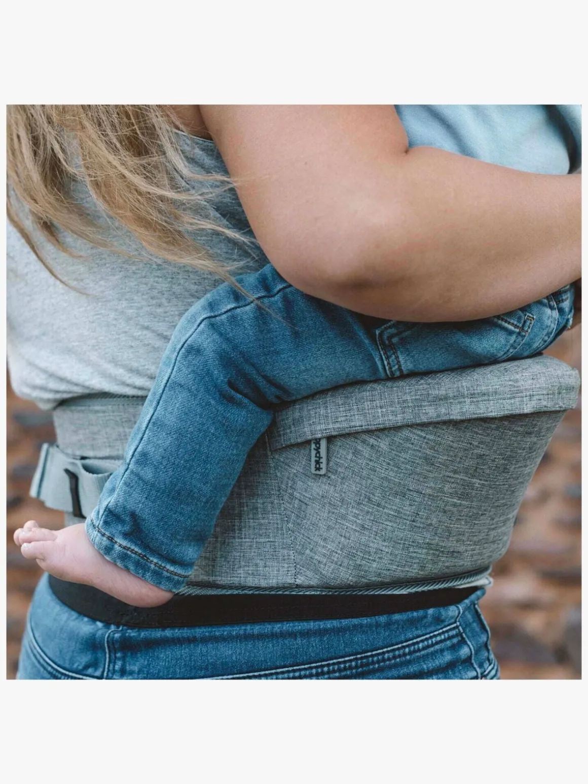 Hippychick Hoftesæde, Denim Gray