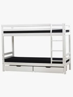 Hoppekids Basic Køjeseng 90x200, Hvid