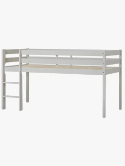 Hoppekids ECO Comfort Halvhøj Højseng 90x200, Duegrå