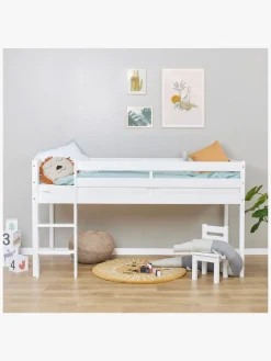 Hoppekids ECO Comfort  Halvhøj Højseng 90x200, Hvid