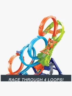 Hot Wheels Action 4-Loop Crash Out Racerbane