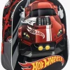 Hot Wheels 3D Rygsæk, Sort/Rød