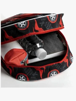 Hot Wheels 3D Rygsæk, Sort/Rød