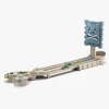 Hot Wheels Mario Kart Thwomp Ruins Track Set