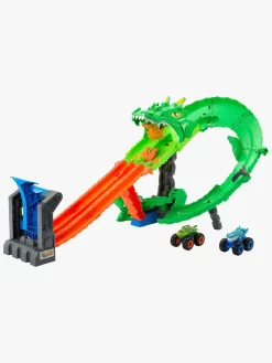 Hot Wheels Monster Trucks Dragon Destruction Racerbane