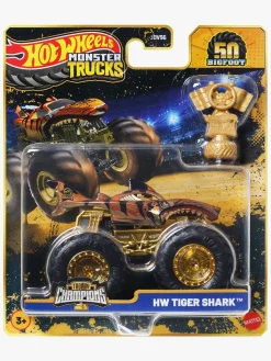 Hot Wheels Monstertrucks Bigfoot Trophy Champions Bil Blandet Udvalg