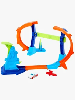 Hot Wheels Stunt Tracks Corkscrew Jump Champion Racerbane