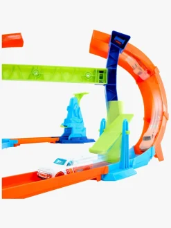 Hot Wheels Stunt Tracks Corkscrew Jump Champion Racerbane