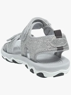 Hummel Glitter Jr Sandaler, Sølvfarvet