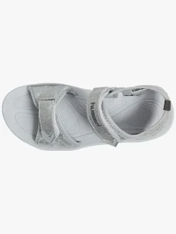 Hummel Glitter Jr Sandaler, Sølvfarvet