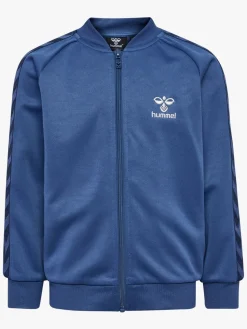 Hummel Newi Zip T-shirt, True Navy