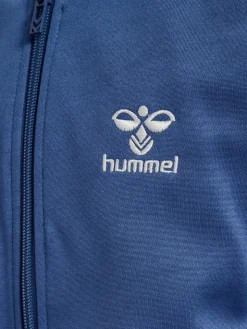 Hummel Newi Zip T-shirt, True Navy