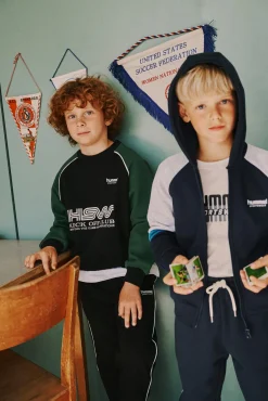 Hummel Oversized Crew Trøje, Dark Green