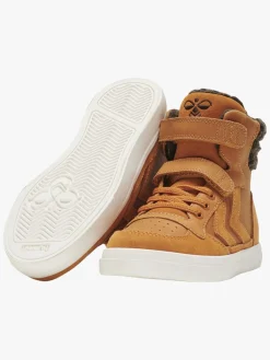 Hummel Stadil Winter High Jr Forede Sneakers, Orange