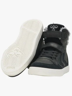 Hummel Stadil Winter High Jr Forede Sneakers, Black