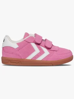 Hummel Victory Suede II Infant Sneakers, Prism Pink