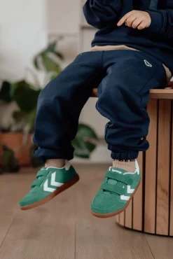 Hummel Victory Suede II Sneakers, Pepper Green