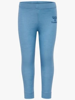 Hummel Wooly Strømpebukser, Blue Shadow