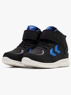 Hummel X-Light 2.0 Mid Tex Jr Sneakers, Black/Blue