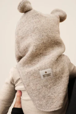 Huttelihut Elefanthue i Uld, Camel Melange