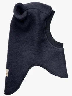 Huttelihut Elefanthue i Uld, Dark Navy