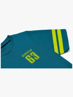Hyperfied Back Logo T-Shirt, Harbor Blue