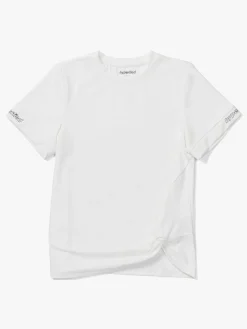 Hyperfied Jersey Knot Logo Top, Snow White