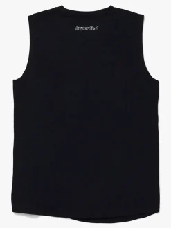Hyperfied Jersey Knot Tank Top, Anthracite