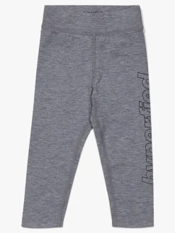 Hyperfied Jersey Logo Tights, Grey Melange