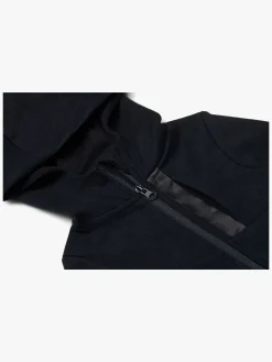 Hyperfied Mesh Zipped Hoodie, Anthracite
