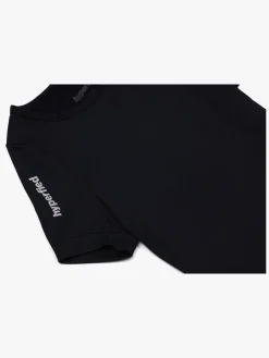 Hyperfied Short Sleeve Logo Top, Anthracite