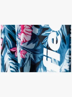 Hyperfied Split Tank Top 3-pak, Black/White/Tropical Flower