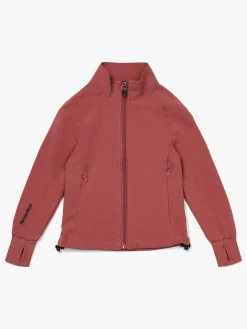 Hyperfied Zipped Running Jacket, Withered Rose