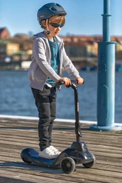 Impulse Elektrisk Løbehjul Tre Hjul, Sort