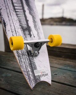 Impulse Longboard, Grå/Gul