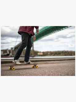 Impulse Longboard, Grå/Gul