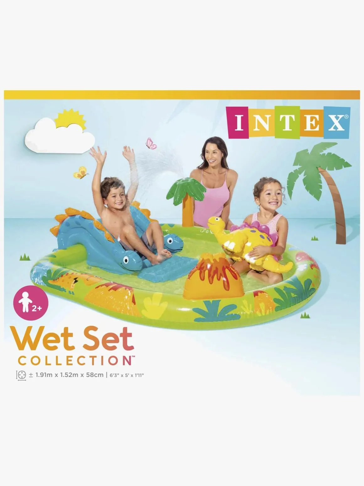 Intex Little Dino Vandlegecenter