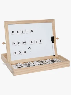 Jabadabado Leg- og Lær-kasse med Bogstaver & Tal