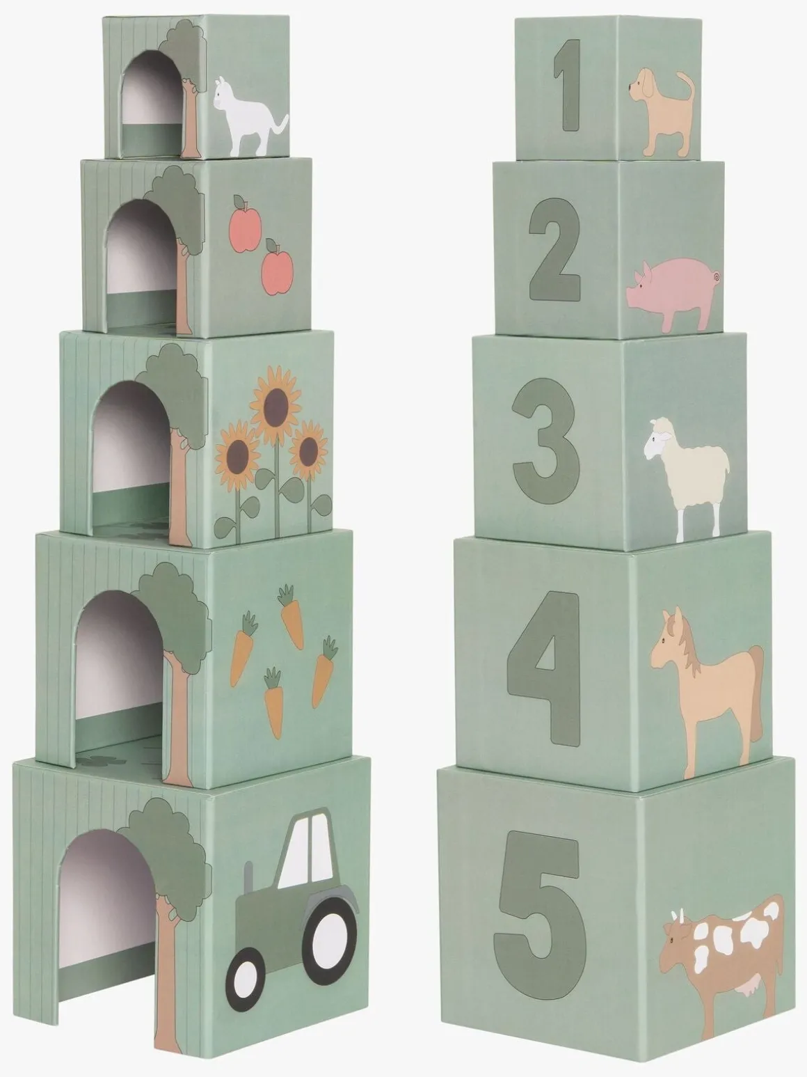 Jabadabado Stableklodser med Bondegårdsdyr