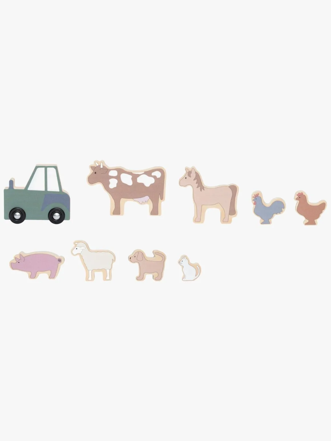 Jabadabado Stableklodser med Bondegårdsdyr