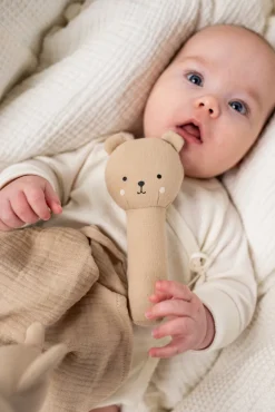 Jabadabado Teddy Tæppe Gavesæt, Beige