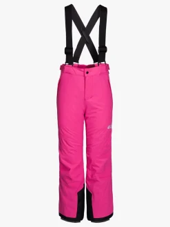 Jack Wolfskin Powder Mountain Overtræksbukser, Pink Fuchsia