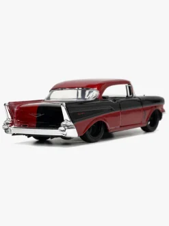 Jada Toys DC Comics Bil med Figur Harley Quinn & 1957 Chevy Bel Air 1:32