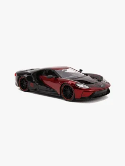 Jada Toys Spider-Man Bil med Figur Miles Morales 2017 Ford GT 1:2