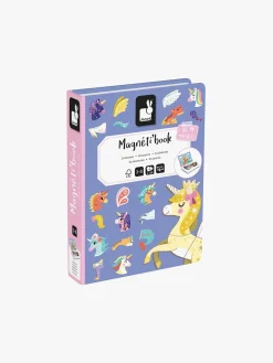 Janod Magneti'Book Enhjørning Magnetsæt 44 Stk.